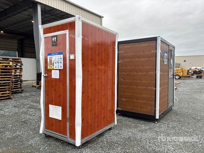 51 in x 40 in 1 Person Draagbaar toilet (Unused)