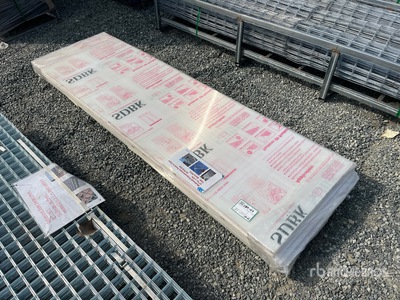 Quantity of (20) 8 ft x 27 in Clear Multi-Wall Polycarbonate Panel (Unused)