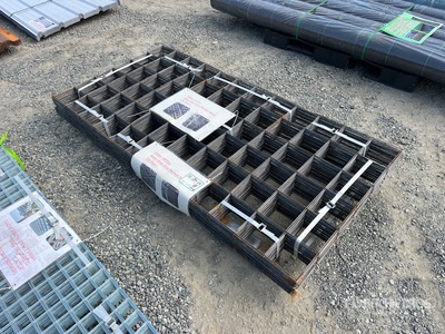 Quantity of (50) 36 in x 72 in Steel Garden Mesh (Unused)