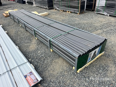 Quantity of (68) 2.5 in x 20 ft Grey UPVC Rigid Non-Metallic Conduit (Unused)