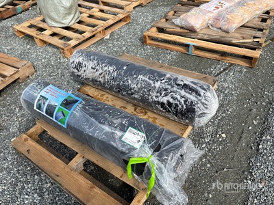 Quantity of (2) 13 ft x 300 Woven Landscape Fabric (Unused)