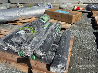 Quantity of (10) 6 ft x 300 ft Woven Landscape Fabric (Unused)