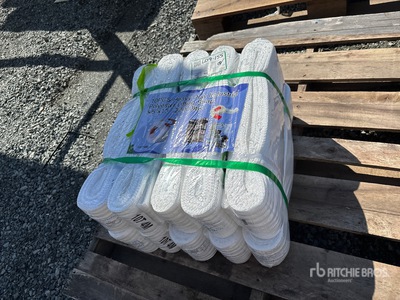 Quantity of (10) 5.5 in x 13 ft 22000 lbs Heavy Duty Polyester Lifting Strap (Unused)