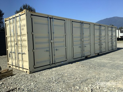 40 ft High Cube Multi-Door Storage Container
