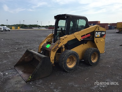 2018 Cat 246D Minicargador / Skid Steer Loader