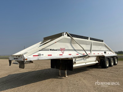 2016 Midland MG43TC3000X 43 ft Tri/A Belly Dump Trailer