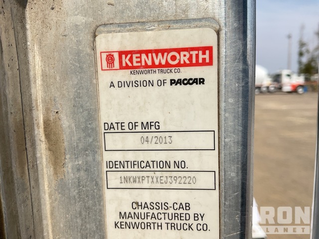 CAMIóN REVOLVEDOR 2014 KENWORTH MCNEILUS