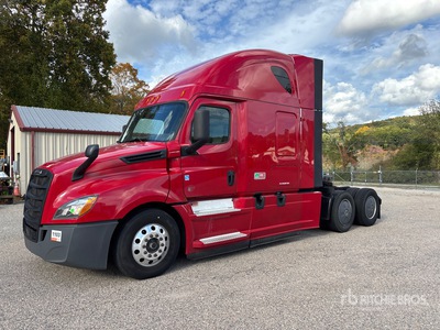 2020 Freightliner Cascadia 126 6x4 T/A Sleeper Truck Tractor