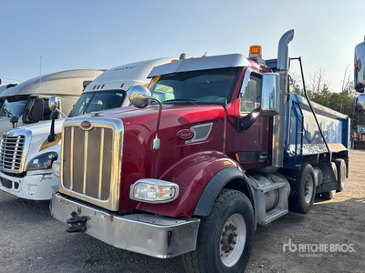 2017 Peterbilt 567 8x6 Tri/A Dump Truck