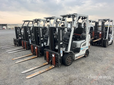 2014 Nissan CF40LP 4000 lb Cushion Tire Forklift