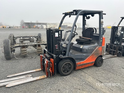 2014 Toyota 8FGCU20 4000 lb Cushion Tire Forklift
