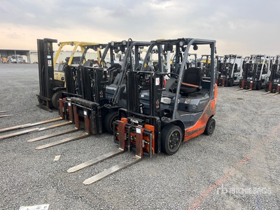 2014 Toyota 8FGCU20 4000 lb Cushion Tire Carretilla Elevadora