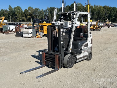 2014 Nissan MCP1F2A20LV 4000 lb Cushion Tire Forklift