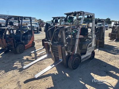 2014 Nissan MCP1F2A20LV 4000 lb Cushion Tire Forklift