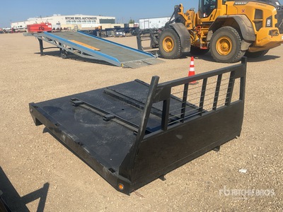 8'x 7' heavy duty steel truck deck. (Unused)