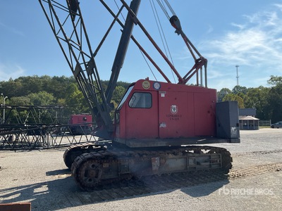 1971 Link-Belt LS118 60 ton رافعة مجنزرة ذات ذراع مشبكي