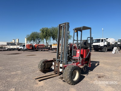 1998 Moffett M5000 5000 lb 3x3 Wózek widłowy montowany na ciężarówce