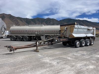 2007 Clement 18 ft Quad/A Pup Rimorchio ribaltabile pup dump
