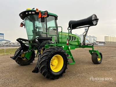 2015 John Deere W150 35 ft Swather Windrower