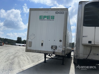 2014 Wabash DVCVHPC 53 ft x 102 in T/A Van Trailer