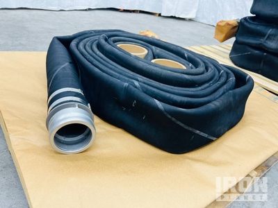 Quantity (5) 4 in. x 50 ft. Semi Rigid Fuel/Water Camlock Manguera