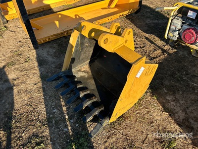 H & H 34 in Digging Godet d'excavatrice