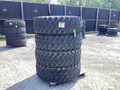 (4) Michelin 16.00R20 Tires