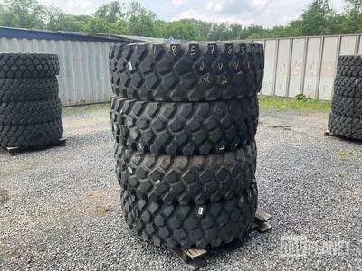 (4) Michelin 16.00R20 Tires