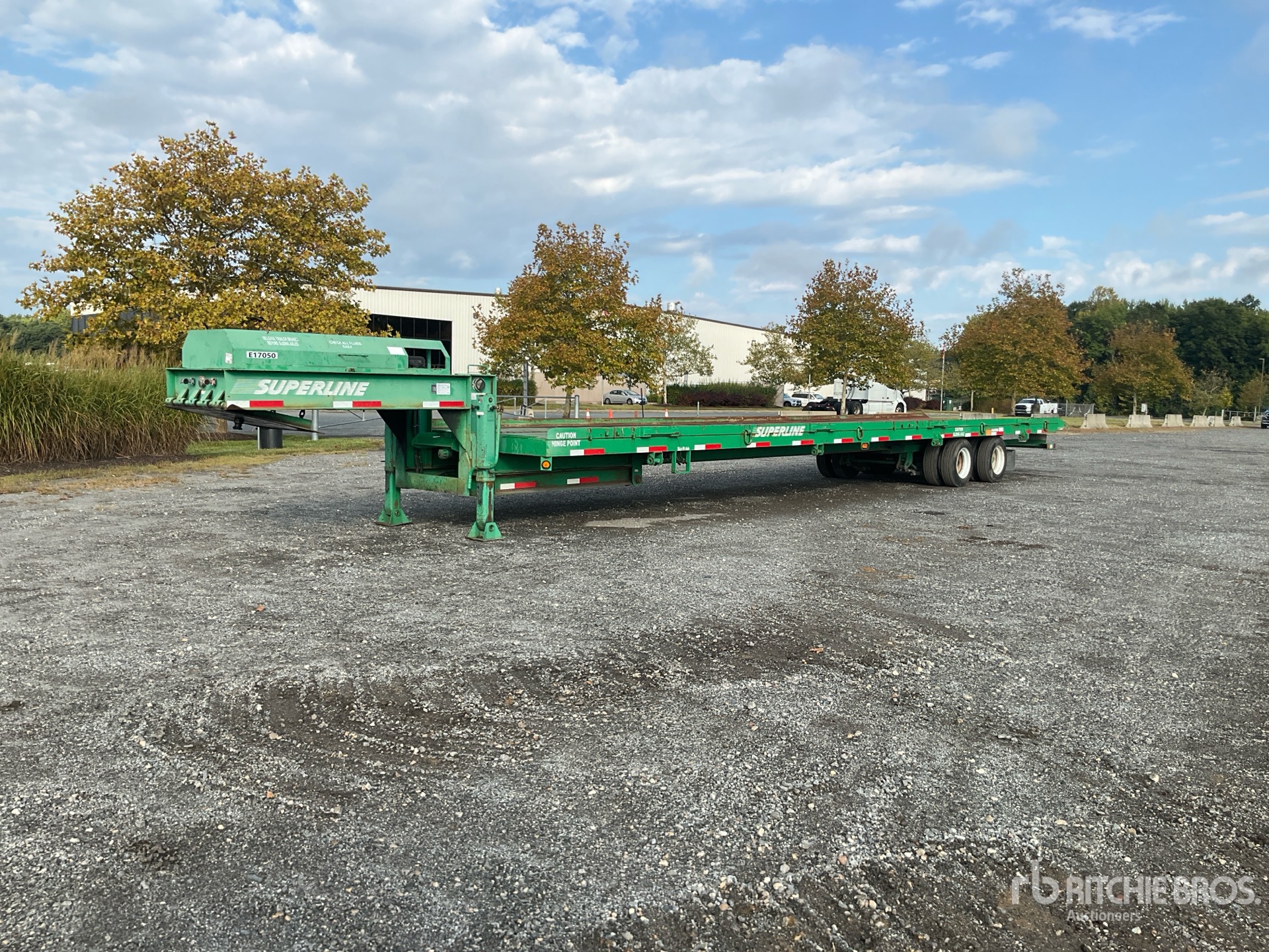 2016 Supe 40 ft T/A Container Trailer