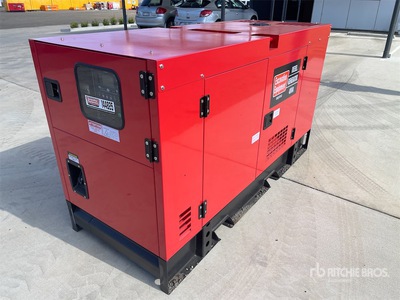EXEQ 40-3 40 kVA Skid-Mounted Generador    (Unused)