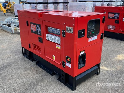 EXEQ 15-1 15 kVA Skid-Mounted Generator set (Unused)