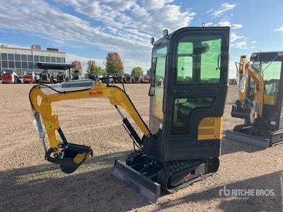 2025 STARVOX SV-ME12 Mini Excavator (Unused)