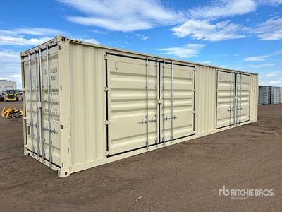 2025 40 ft High Cube Multi-Door Storage Container