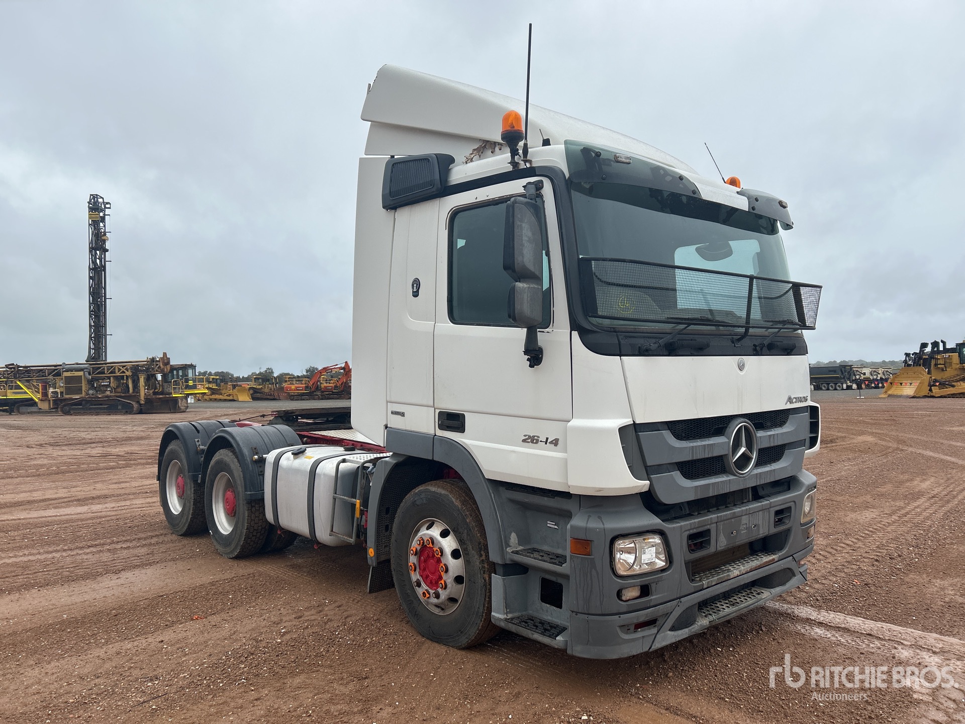 2009 Mercedes Benz Actros 2644 6x4 T/A Sleeper Truck Tractor