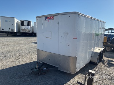 2018 LGS Look 14 ft T/A Enclosed Trailer