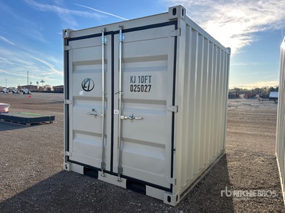 2025 10 ft Standard Conteneur de stockage