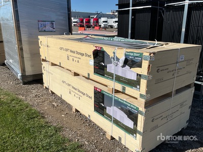 2025 KJ K4230W 42 ft x 30 ft Metal Storage Cobertizo (Unused)