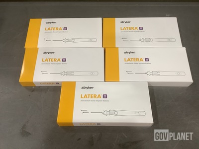 (5) Stryker LATSYS20 Latera Absorbable Nasal Implant Systems