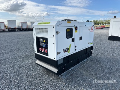 2024 Pramac GPW45Y/FS5 45 kVA Skid-Mounted 発電機セット (250-749 kw/310-950 kva) (Unused)