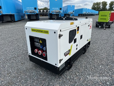2024 Pramac GPW20P/FS5 20 kVA Skid-Mounted 発電機セット (250-749 kw/310-950 kva) (Unused)