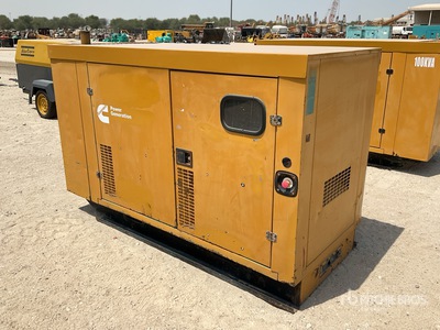 2005 Cummins C1105D 100 kVA Skid-Mounted Generator Set