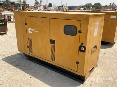 Cummins 100 kVA Skid-Mounted Generator Set