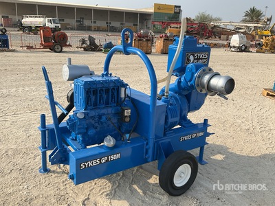 Sykes GP150-50 Dewatering Trailer-Mounted Water Pump