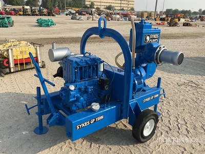 Sykes GP150-50 Dewatering Trailer-Mounted Water Pump