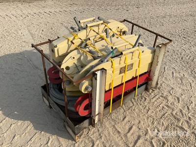 Quantity of Ken 5400 kg Wire Rope Winch