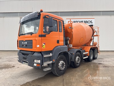 2006 MAN TGA35.390 8x4 Camion Malaxeur Camion mélangeur