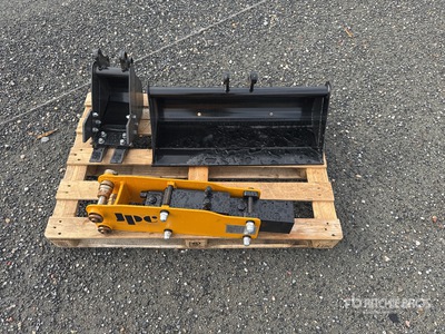 Qty of Excavator Attachments Varios, accesorio para excavadora (Unused)