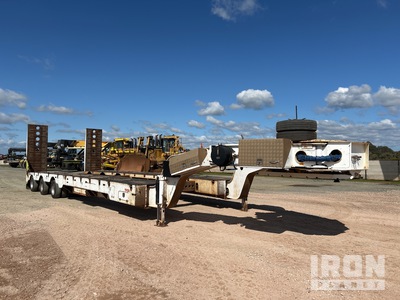 2008 Lusty 3 Rows of 8 Hydraulic Widening Tieflader