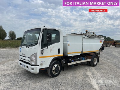 2015 Isuzu P75 4x2 Autocarro per rifiuti (Inoperable)