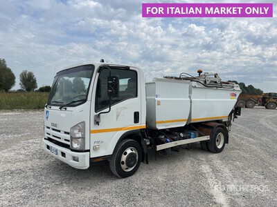 2015 Isuzu P75 4x2 サニテーショントラック